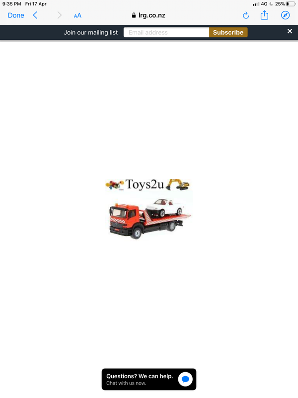 Toys2u - toy range added to our website