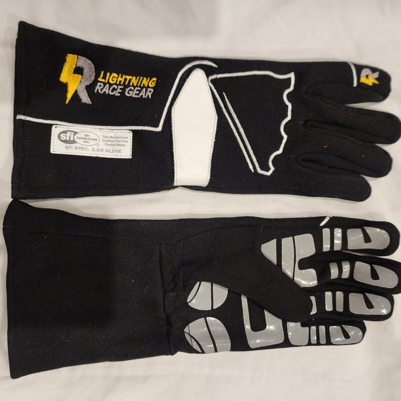 KIDS / SMALL YOUTH Deluxe Race Gloves MK2 -  Silicon Grip- SFI 3.3 - 6 SIZES