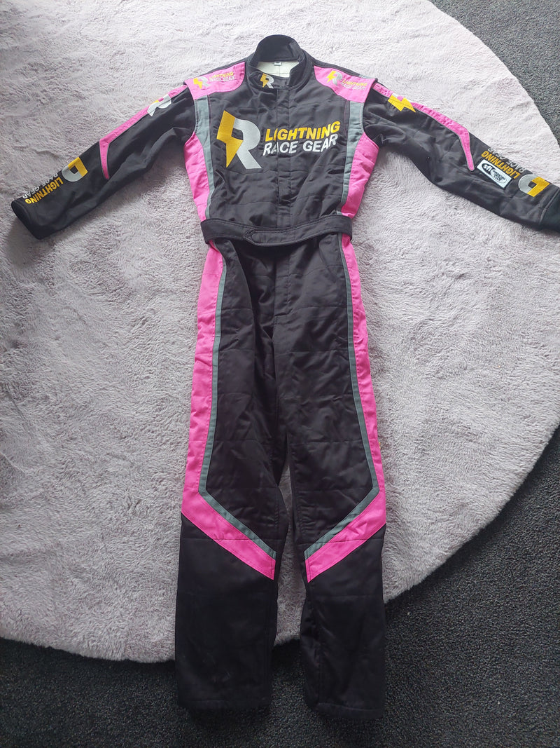 Fully Customize size  and Style - Option 1 - Race Suit 1 layer FR Cotton  SFI 3.2/ 1