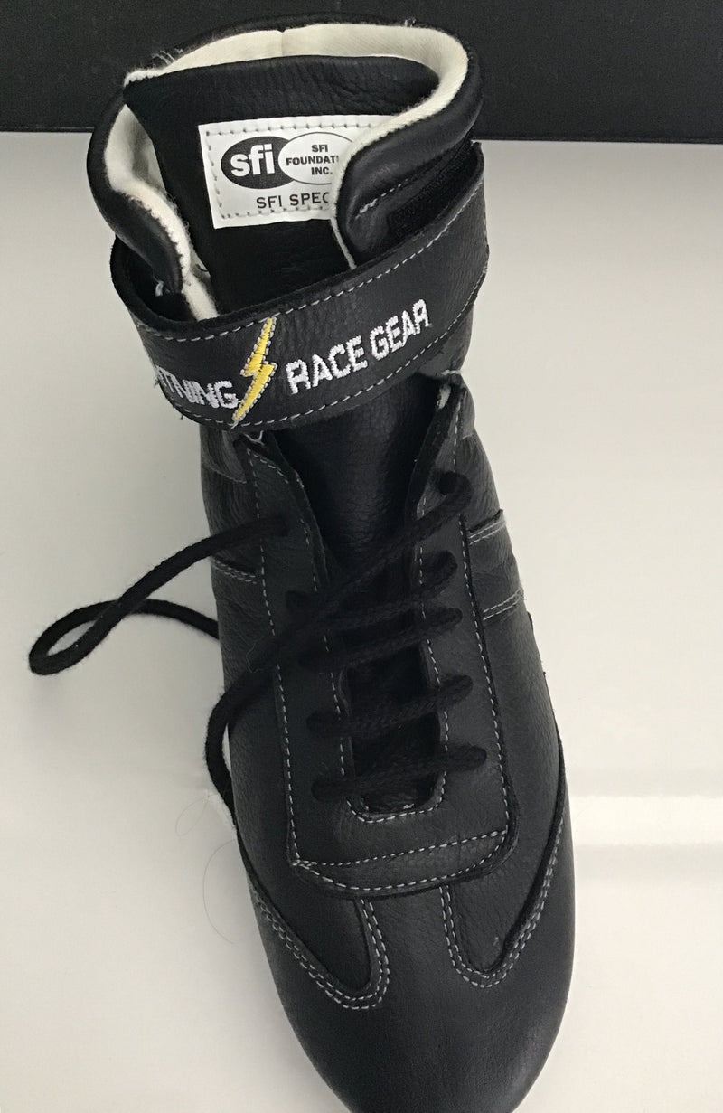 Race Boots SFI - Black - SFI 3.3  (LRG004SFI)