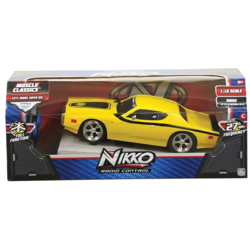 NIKKO RC MUSCLE CARS - FORD MUSTANG, DODGE VIPER,  DODGE SUPER end of line