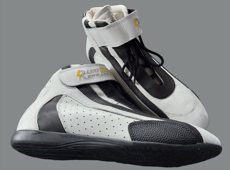 Karting Boots - White / Black - SFI 3.3