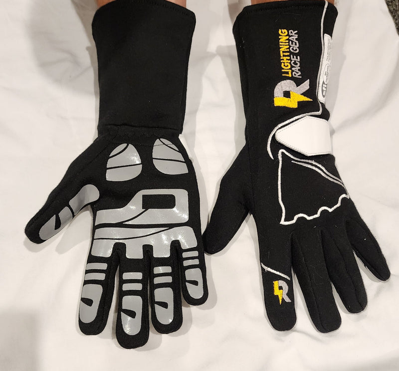 KIDS / SMALL YOUTH Deluxe Race Gloves MK2 -  Silicon Grip- SFI 3.3 - 6 SIZES