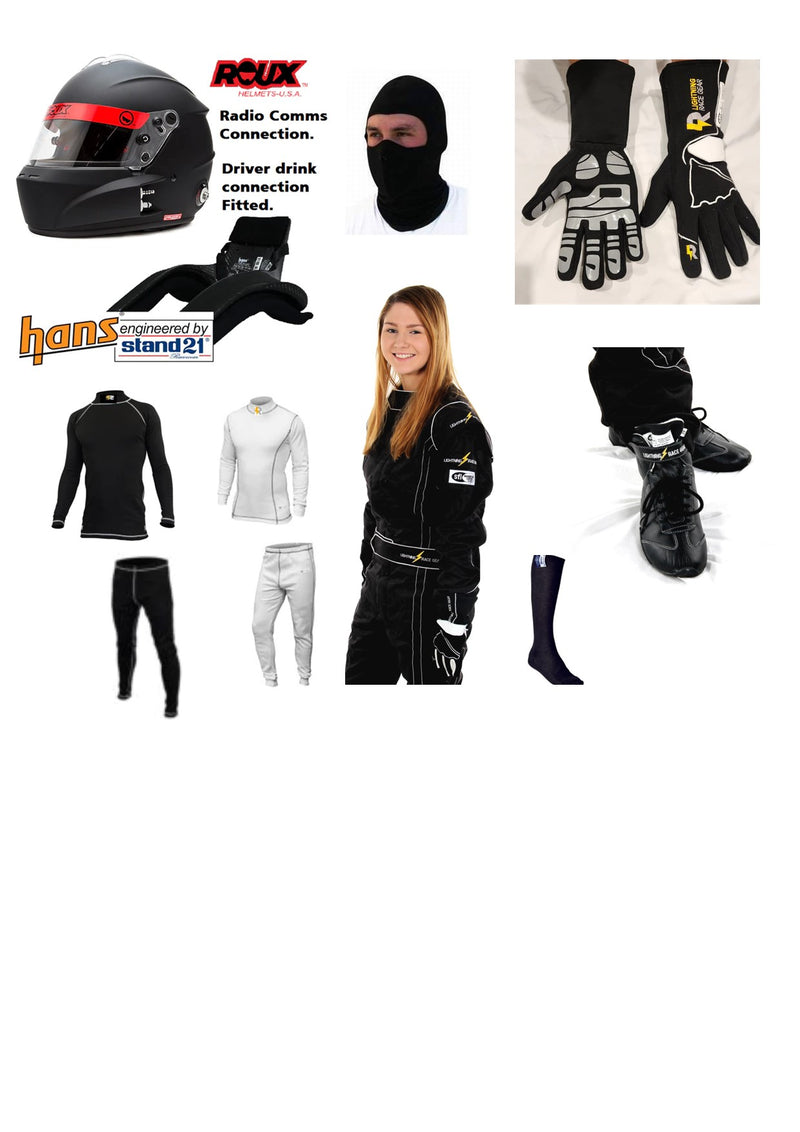 SFI COMBO 3 TOTAL TRACK READY - FREE BALACLAVA, FREIGHT & SAVE $566.38 ON RRP