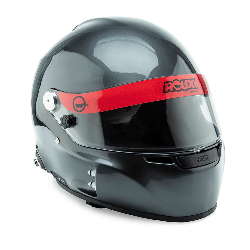 Roux Carbon Kevlar GT Composite helmet - Fully loaded coms/water/posts/2 visors
