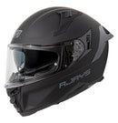 Rjays Dominator 3 helmet - with internal sun visor and rear wing