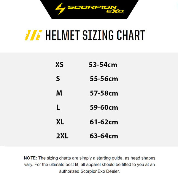 helmet size scorpion EXO-R1 AIR Amplified ventilation performance by Color:Gold Herring Hello Kitty and Bear all-sales
