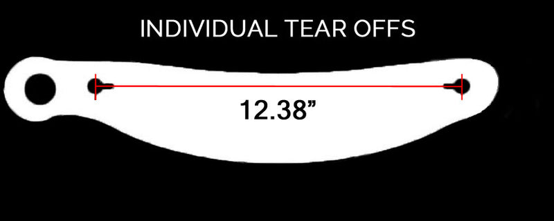 TEAR OFFS x 40 - INDIVIDUAL 2ML SUPERIOR CLEAR TEAR OFFS  (2 packs of 20)