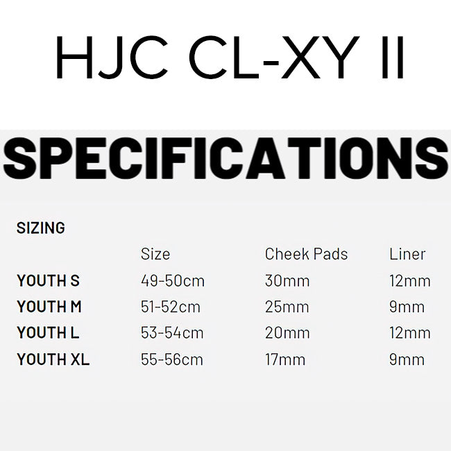 HJC CL-XY II Youth - Graphics