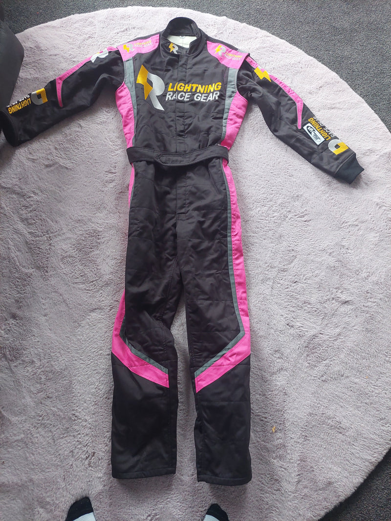 Fully Customize size  and Style - Option 1 - Race Suit 1 layer FR Cotton  SFI 3.2/ 1