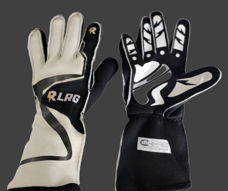 LRG ULTRA LR1 COLOUR RACE GLOVES - 2 LAYER NOMEX SFI 3.3