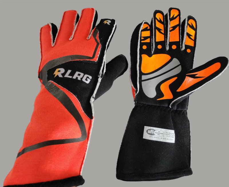 LRG ULTRA LR1 COLOUR RACE GLOVES - 2 LAYER NOMEX SFI 3.3