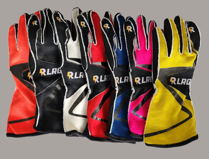 LRG ULTRA LR1 COLOUR RACE GLOVES - 2 LAYER NOMEX SFI 3.3