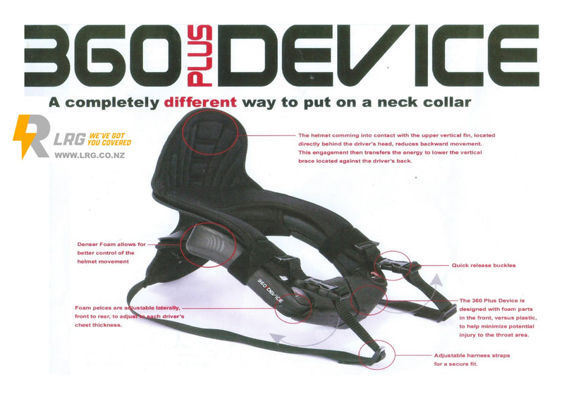 360 Plus Valhalla Neck Brace Devices & Parts