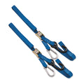 TIE DOWNS - 38 MM - 3 COLOURS OPTIONS WITH CARABINER END
