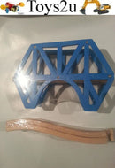 WOODEN TRAINS, SETS AND TRAIN STUFF