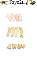 WOODEN TRAINS, SETS AND TRAIN STUFF