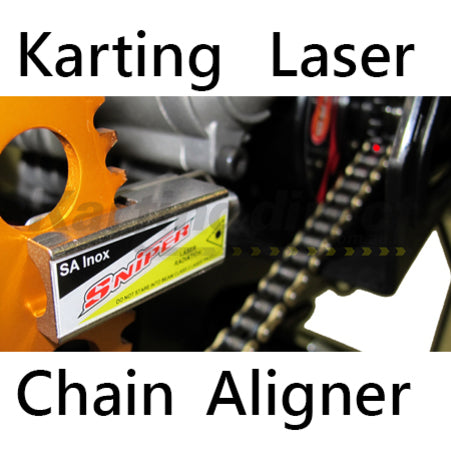 SNIPER -  V2 Innox Laser karting aligning tool, chain aligners, Camber Caster adjusters