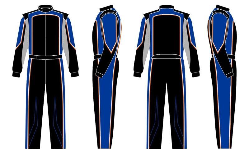 Fully Customize size  and Style - Option 1 - Race Suit 1 layer FR Cotton  SFI 3.2/ 1