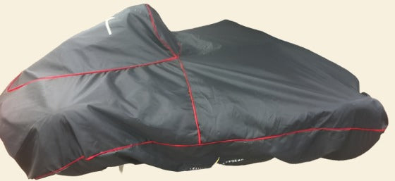 Kart Cover - Black water proof with intergrated storage bag  LRG591