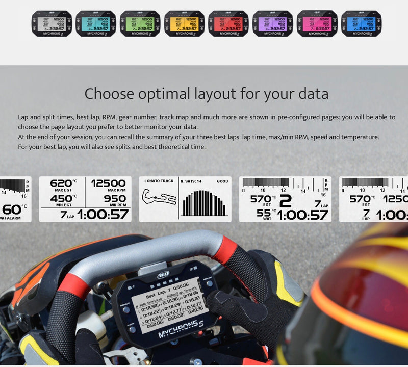 AIM MYCHRON 5 - GPS DATA LOGGER