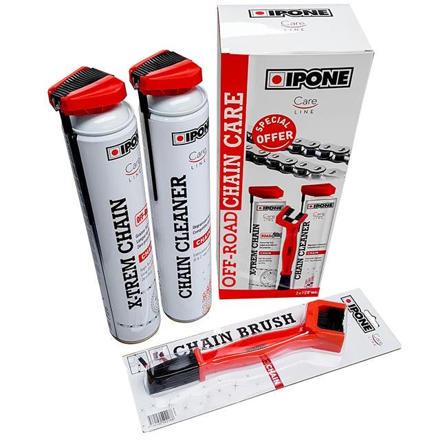 IPONE - CHAIN CARE COMBO PACK -ROAD & OFF ROAD