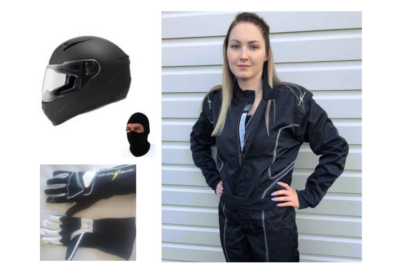 KARTING GRASS COMBO 1  - FREE BALACLAVA /FREIGHT & SAVE $96.97  OFF RRP